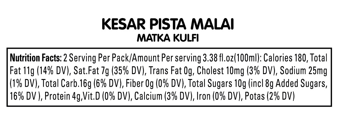 Kesar Pista Malai