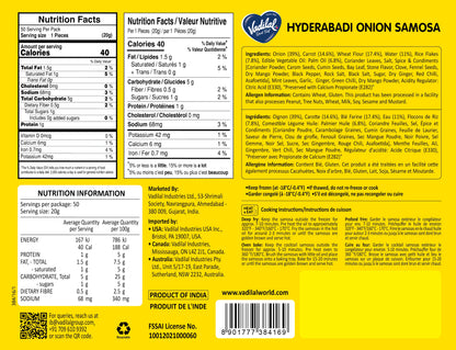 Hyderbadi Onion Samosa