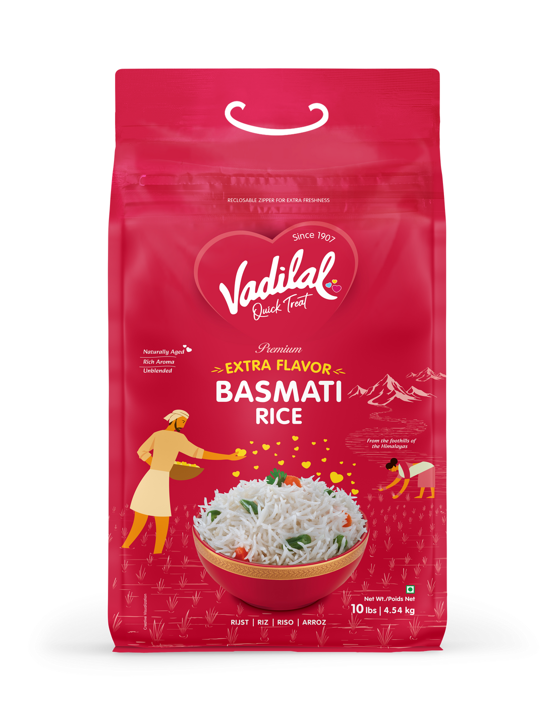 Basmati Rice Extra Flavour – Vadilal Quick Treat