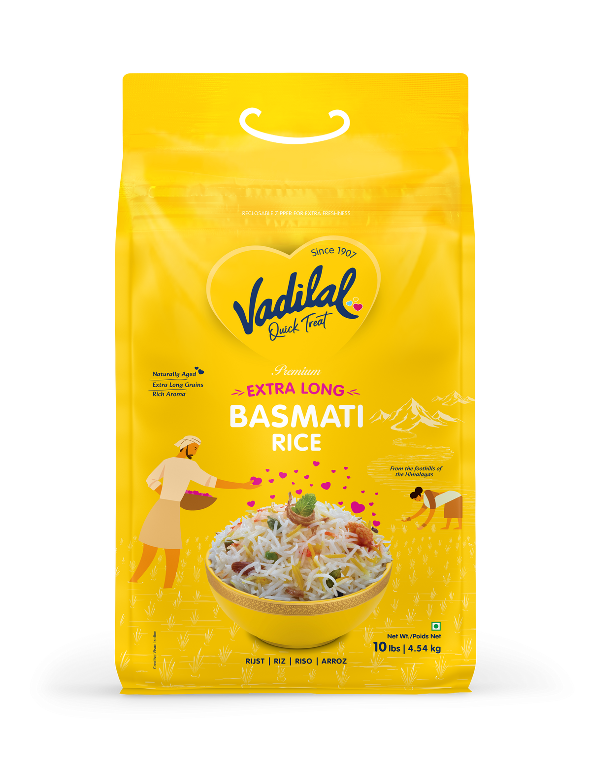 Basmati Rice - Extra Long – Vadilal Quick Treat