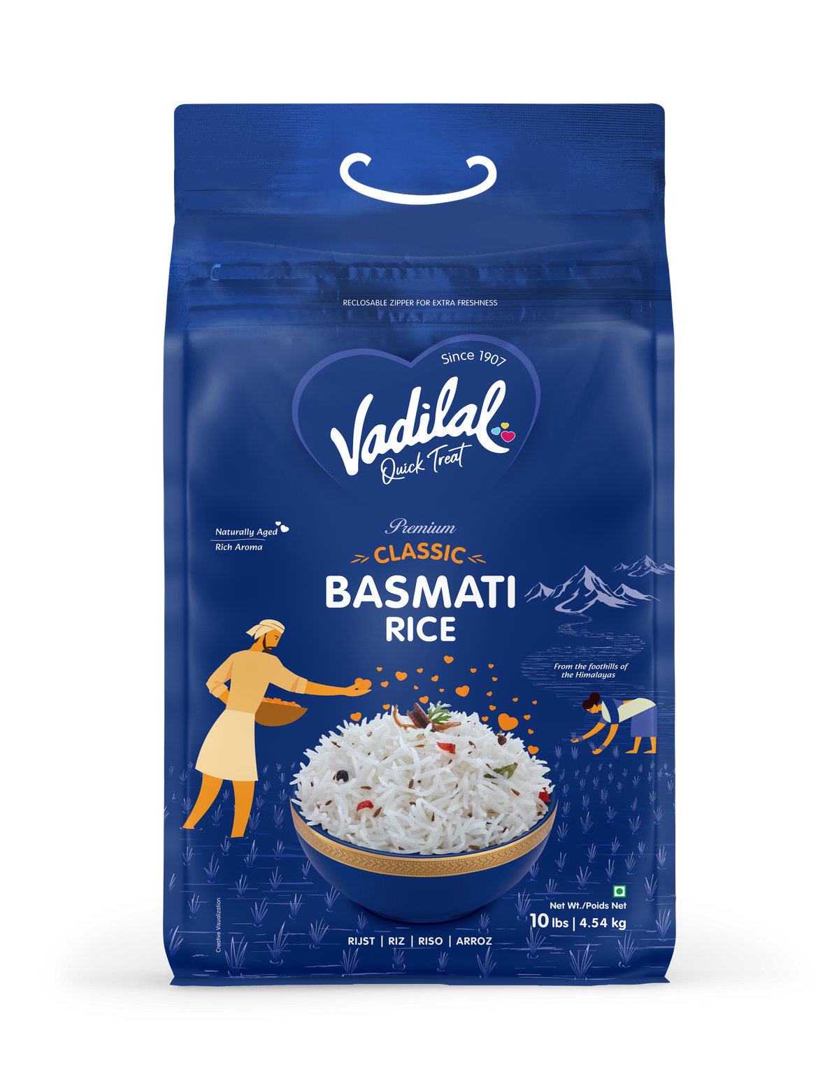 Al Rafidain Basmati Rice Basmati Rice – Vadilal Quick Treat