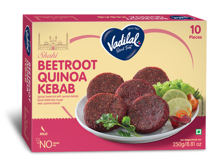 Beetroot Quinoa Kebab