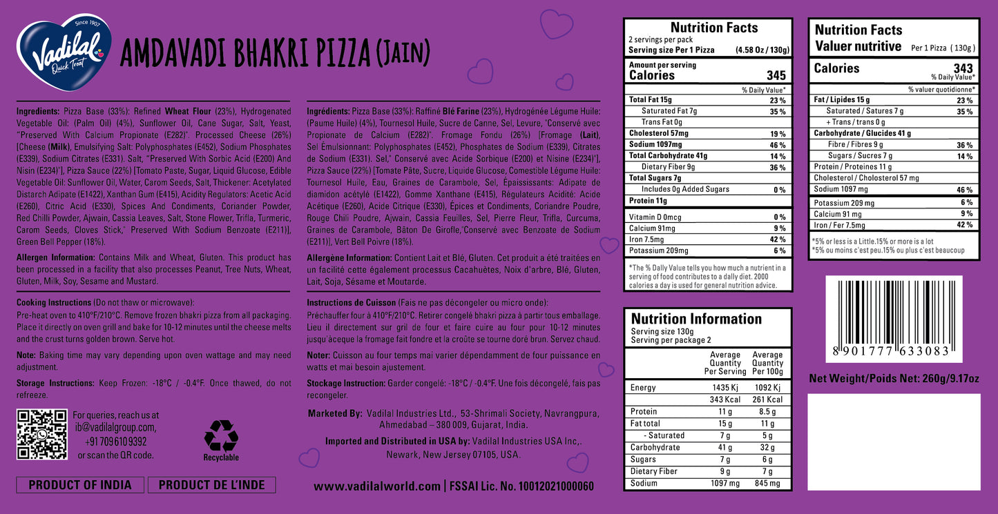 Bhakri Pizza Jain