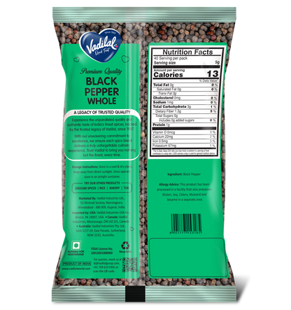 Black Pepper Whole