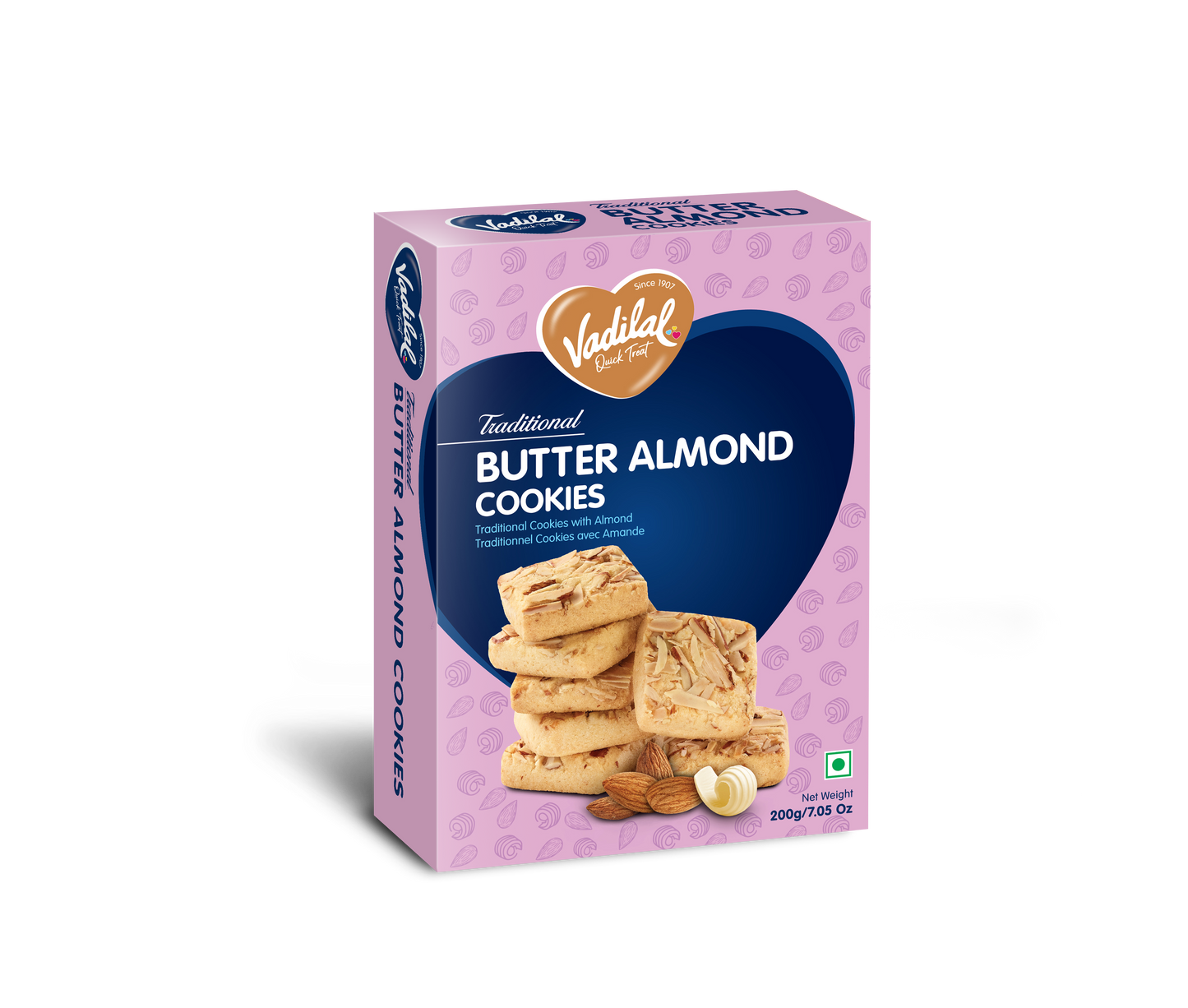 Butter Almond Cookies