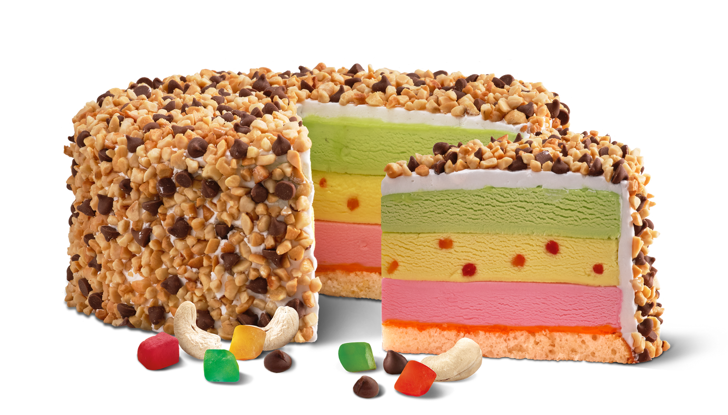 Cassatta Ice Cream Cake