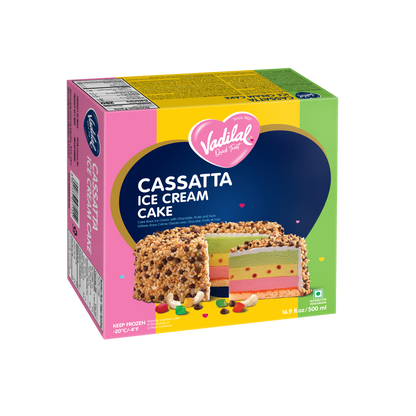 Cassatta Ice Cream Cake