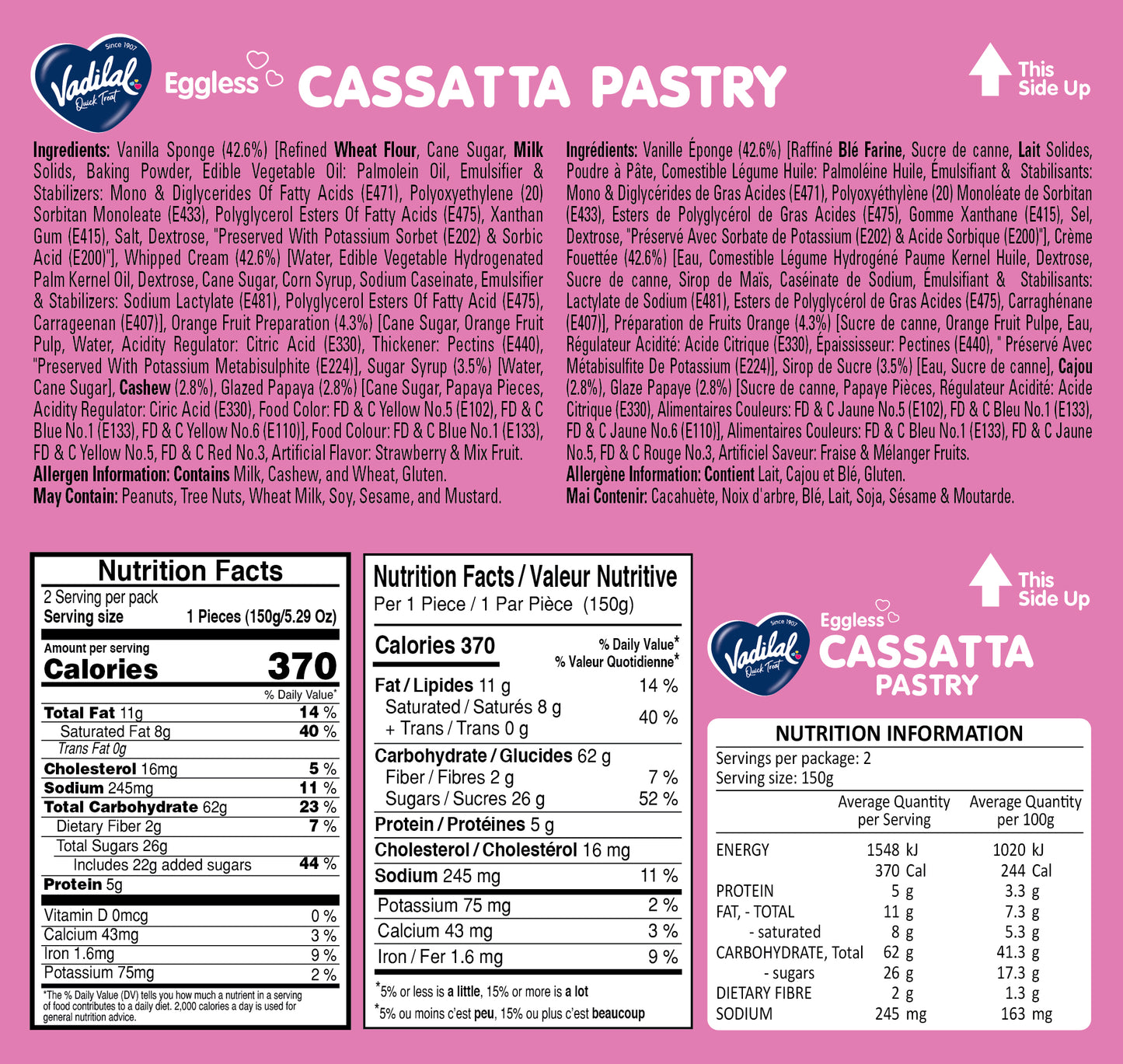 Cassatta Pastry