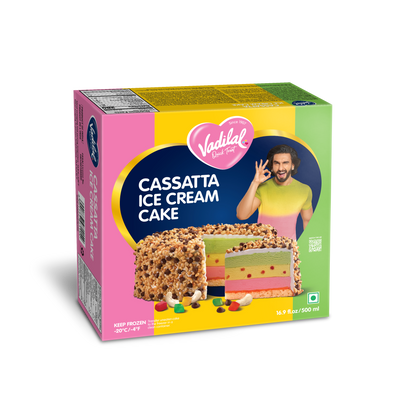 Cassatta Ice Cream Cake