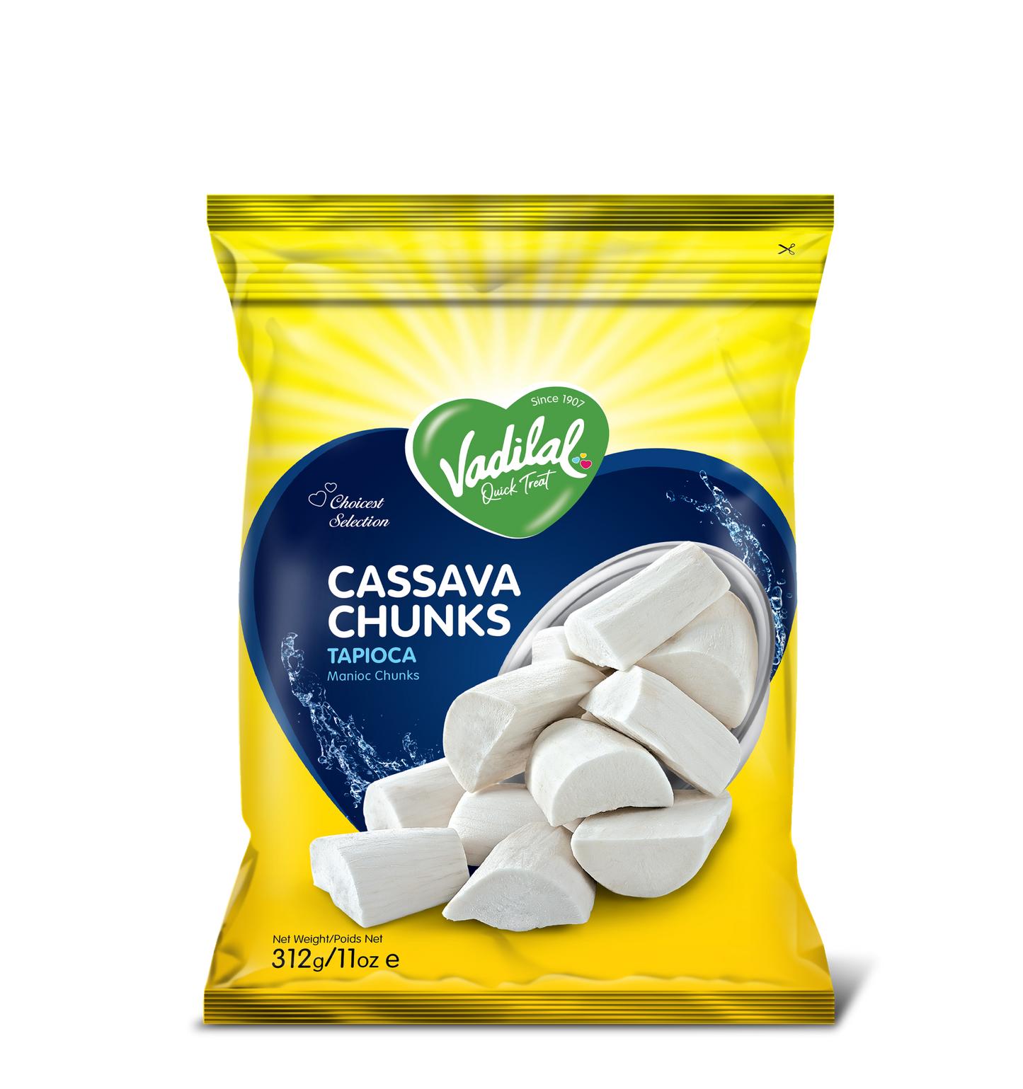 Cassava Chunks