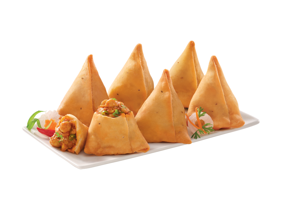 Chana Chaat Samosa