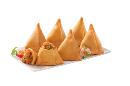 Chana Chaat Samosa