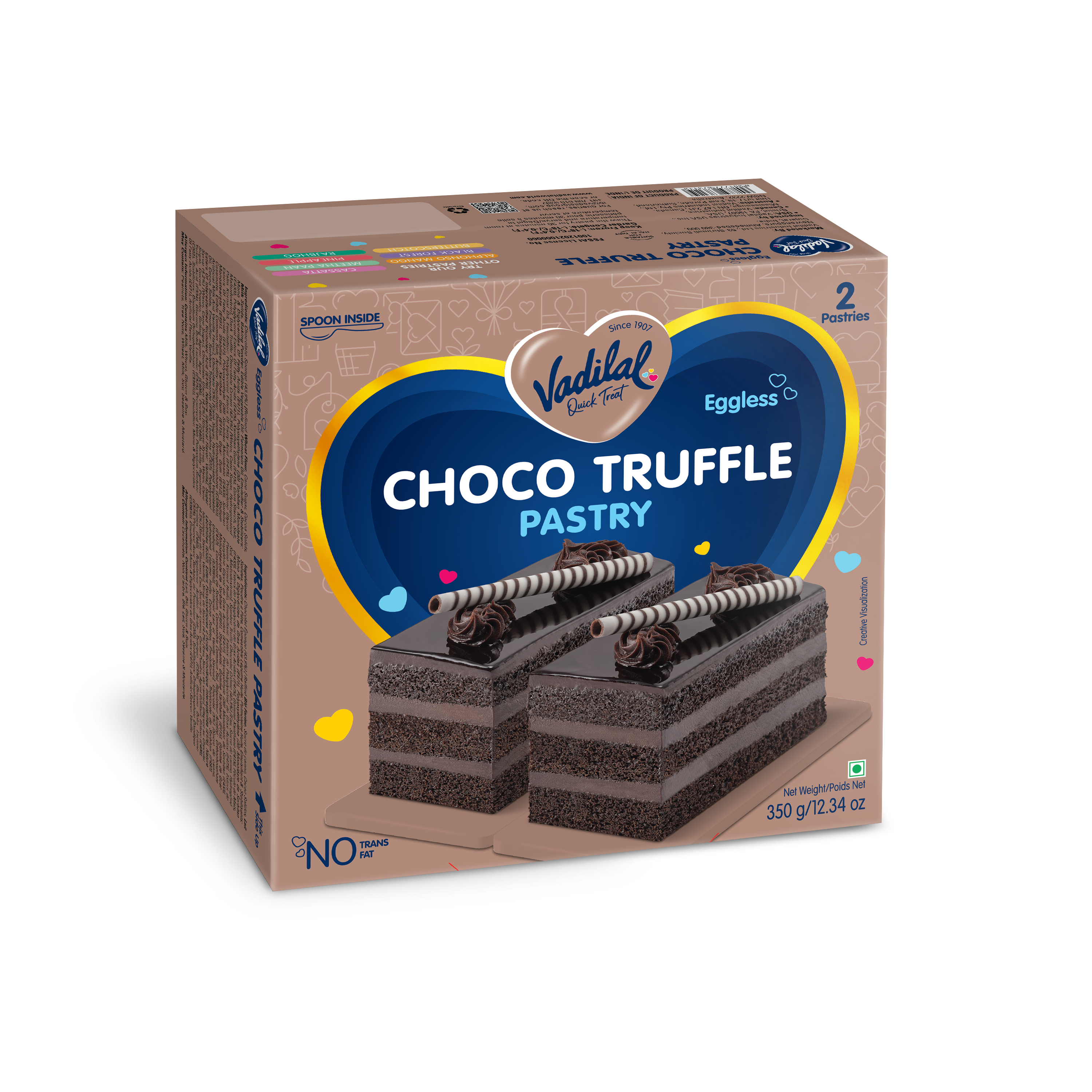 Chocquick Pastry – Vadilal Quick Treat