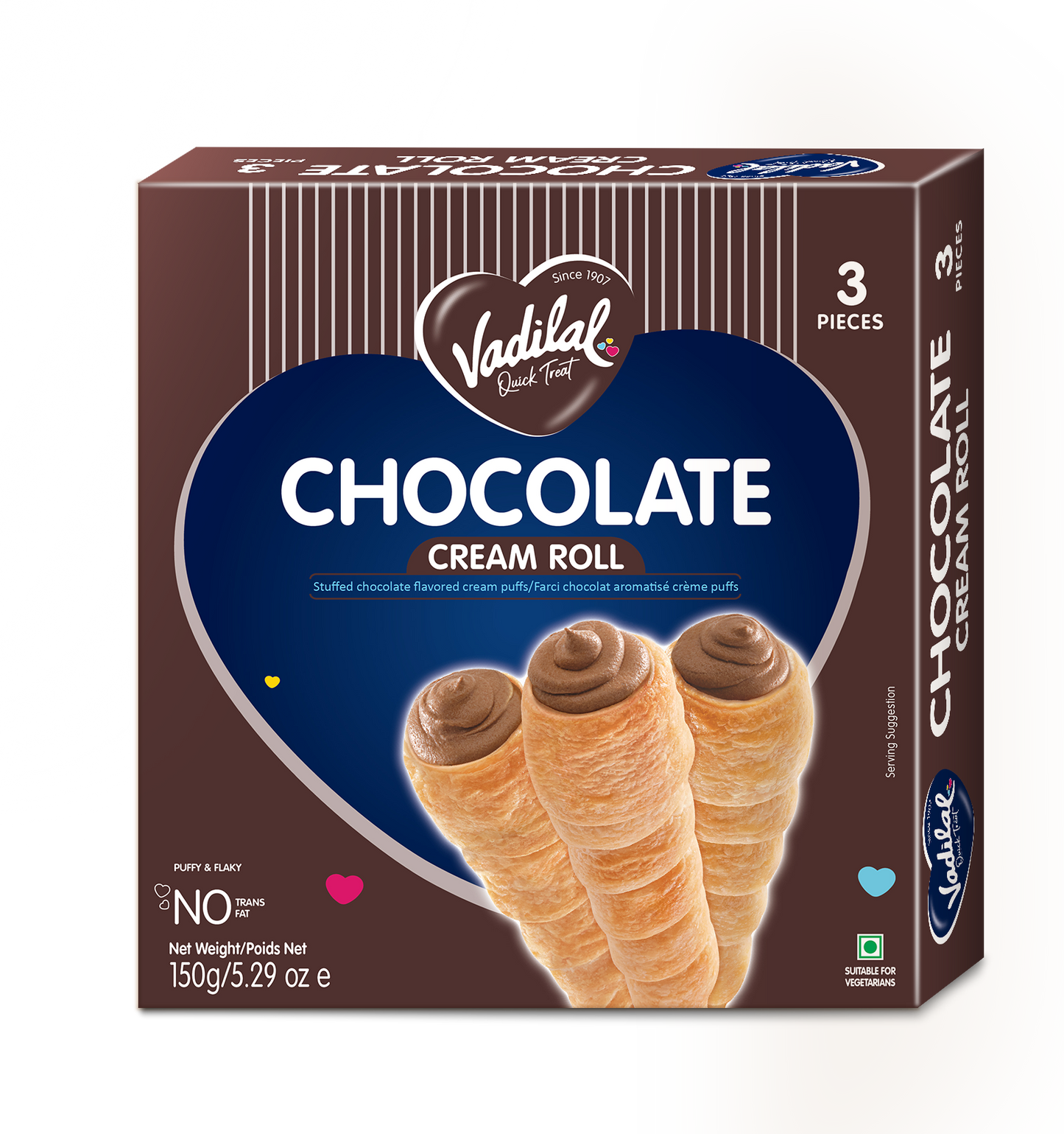 Chocolate Cream Roll