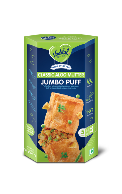 Classic Aloo Mutter Jumbo Puff