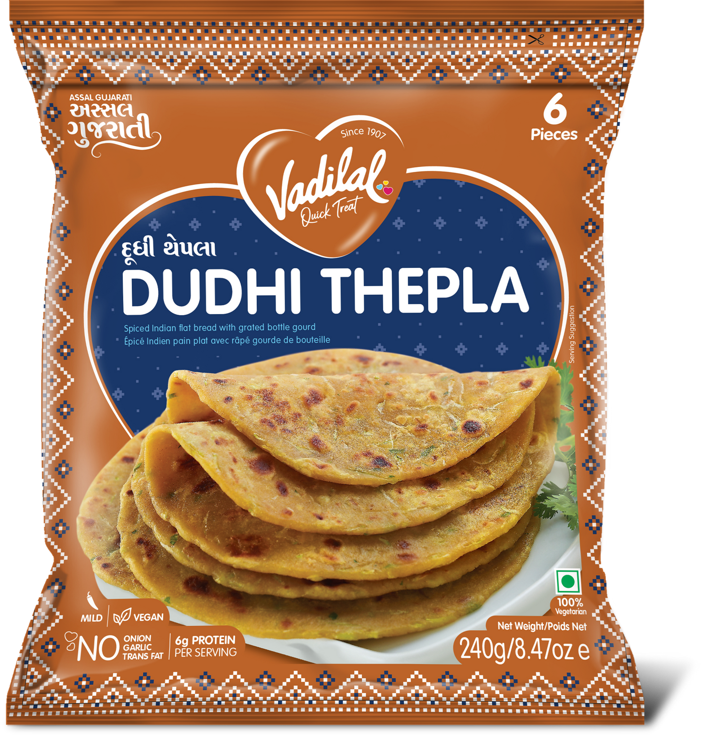 Dudhi Thepla