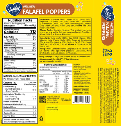 Falafel Poppers