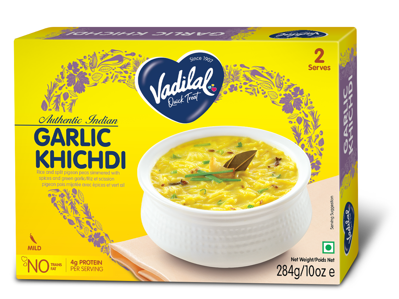 Garlic Khichdi