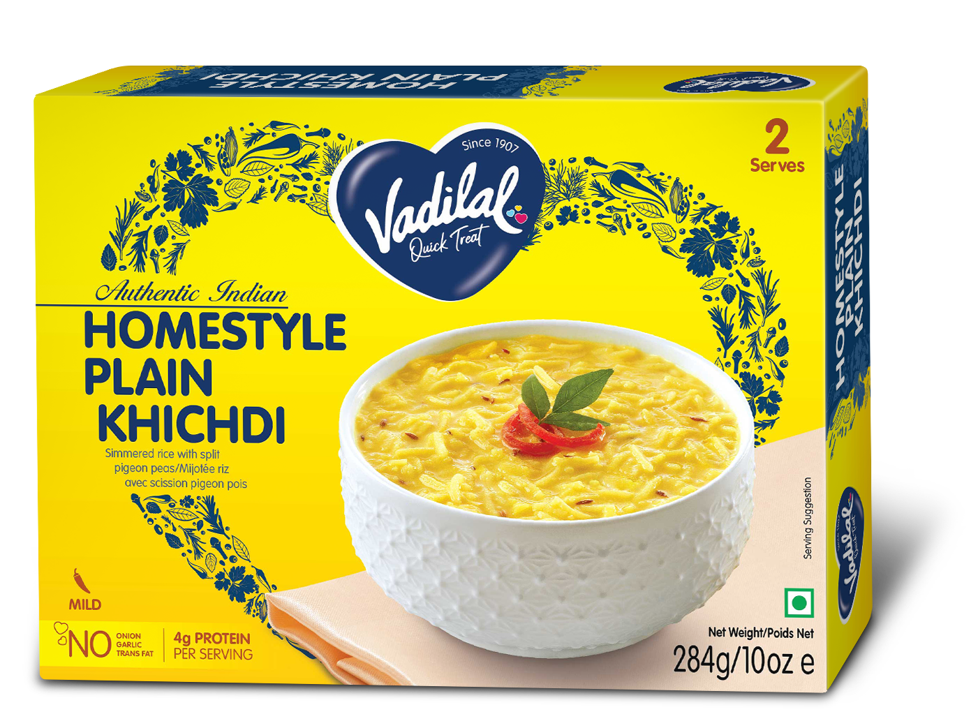 Homestyle Plain Khichdi