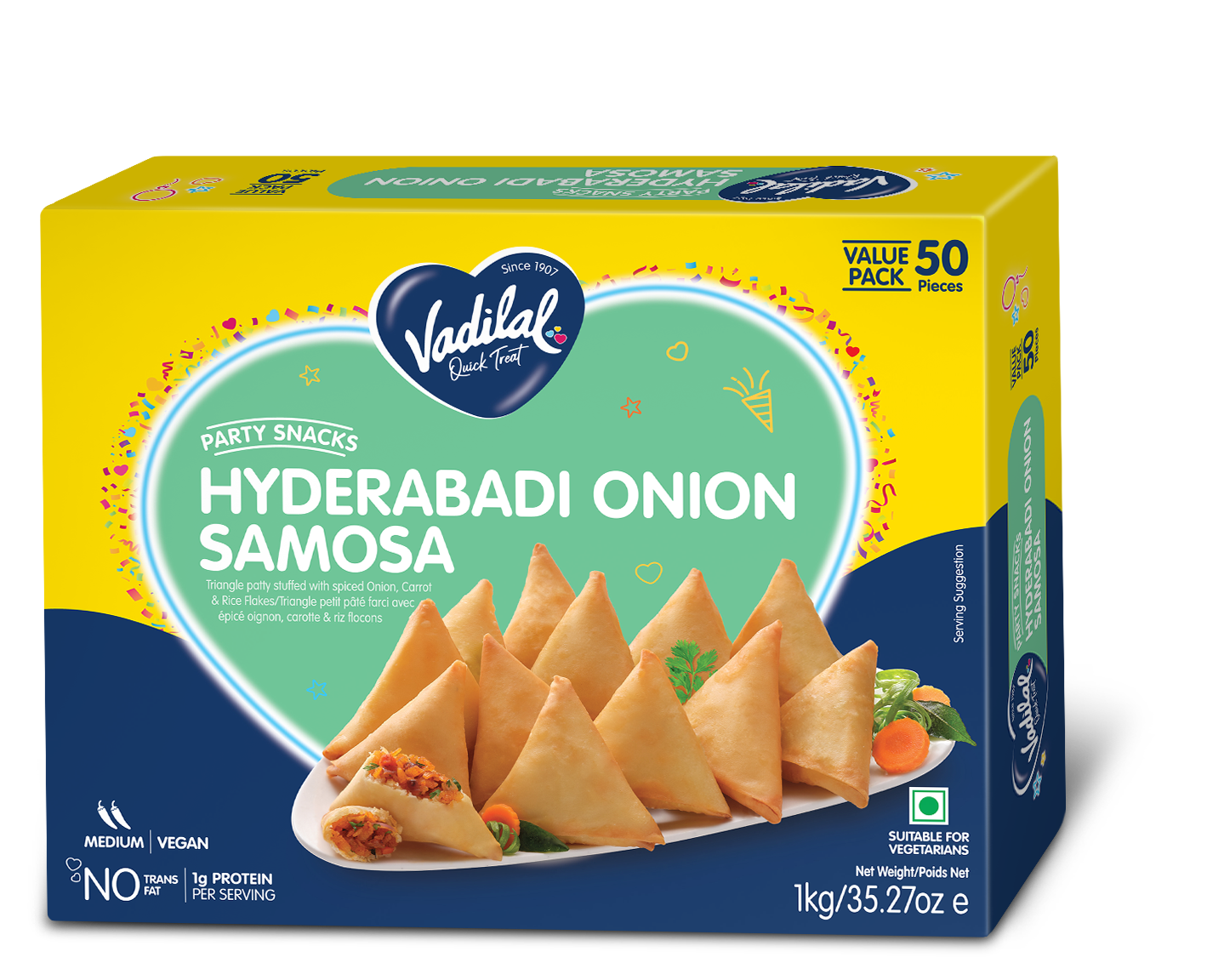 Hyderbadi Onion Samosa