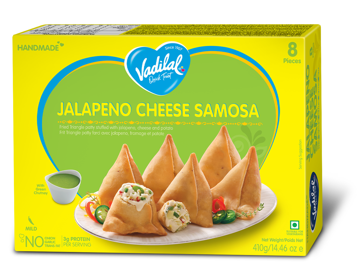 Jalapeno Cheese Samosa