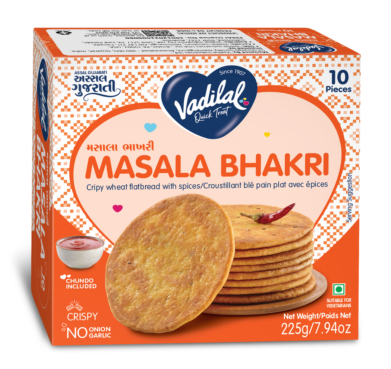 Masala Bhakri – Vadilal Quick Treat