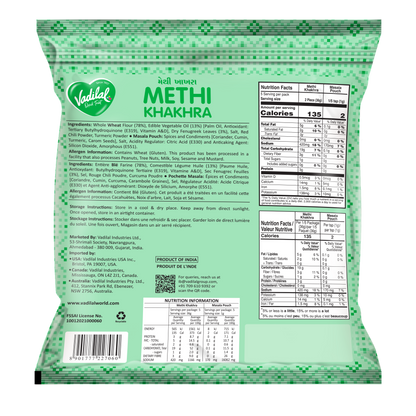 Methi Khakra