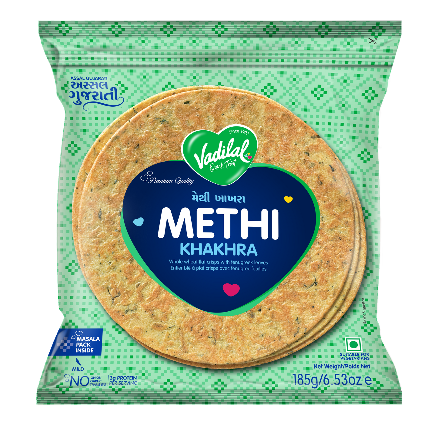 Methi Khakra