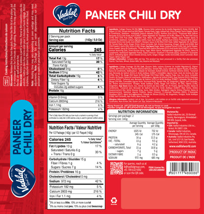 Paneer Chili Dry