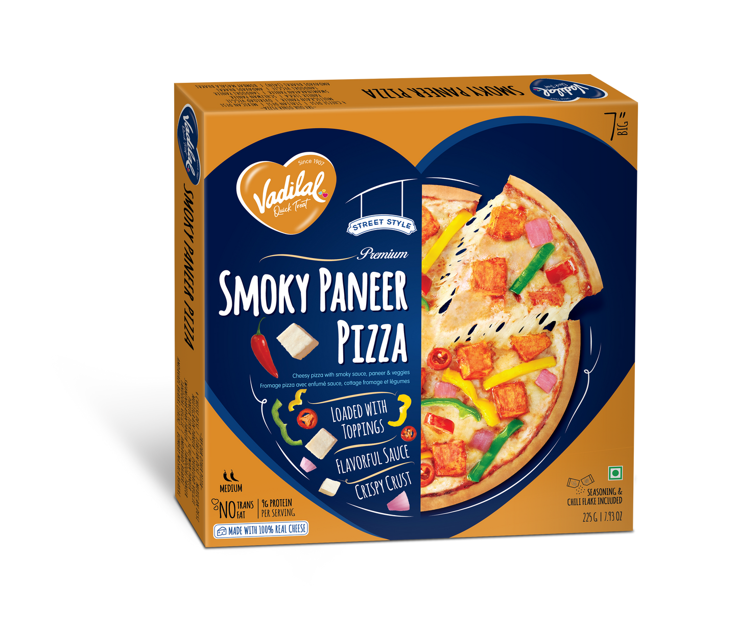 Smoky Paneer Pizza