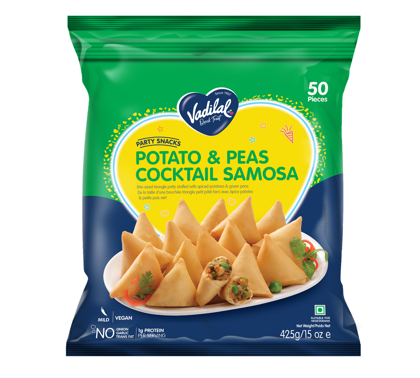 Potato & Peas Cocktail Samosa