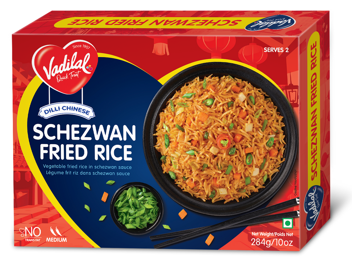 Schezwan Fried Rice – Vadilal Quick Treat