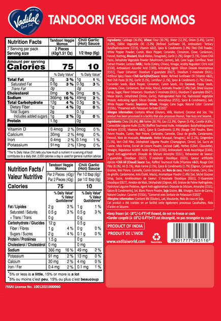 Tandoori Veggie Momos