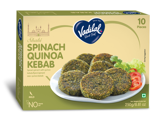 Spinach Quinoa Kebab