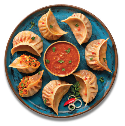 Tandoori Veggie Momos