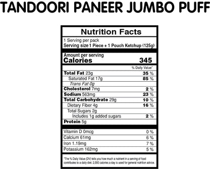 Tandoori Paneer Jumbo Puff