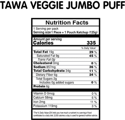 Tawa Veggie Jumbo Puff