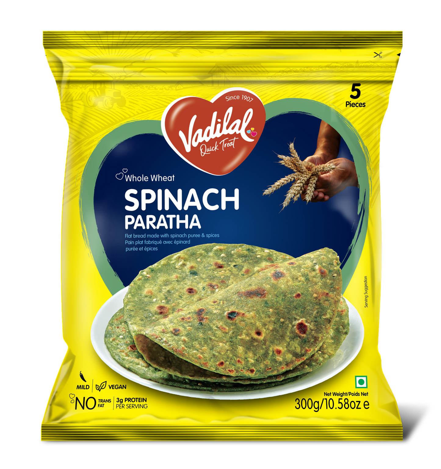 Spinach Paratha