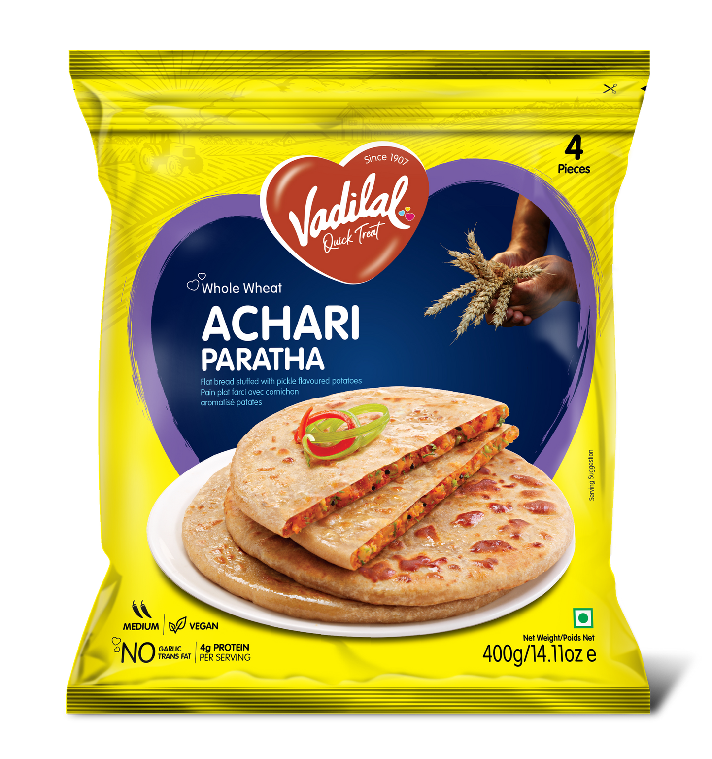 Achari Paratha