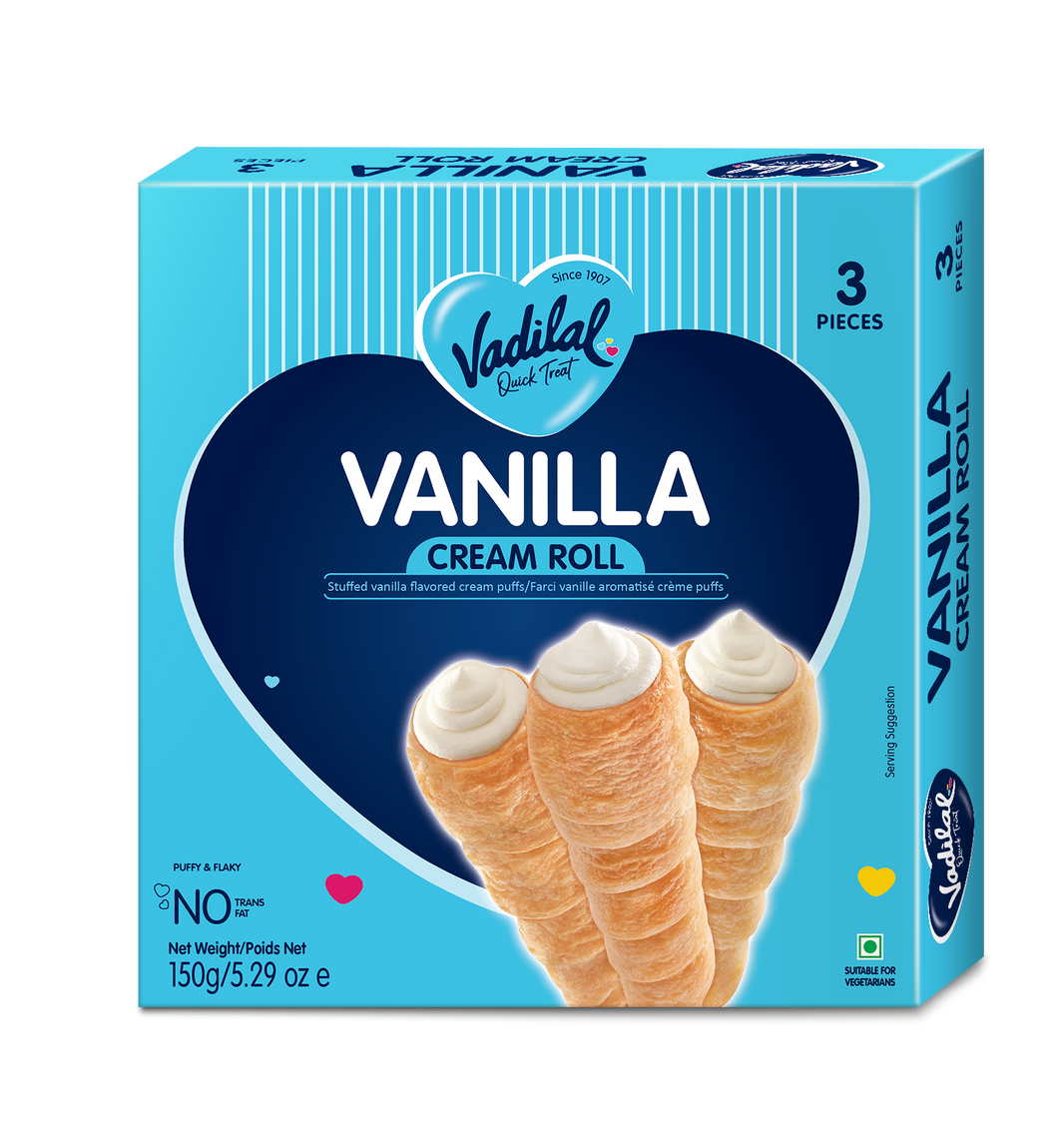 Creem Rool Cream Roll – Vadilal Quick Treat