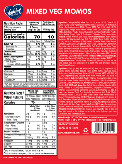 Mixed Veg Momos