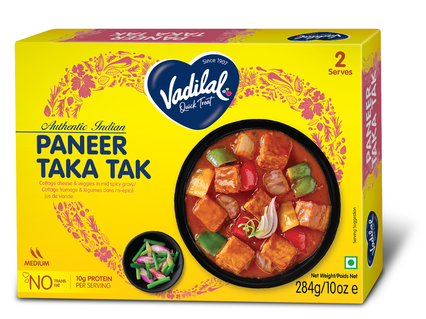 Quick Taka Paneer Taka Tak – Vadilal Quick Treat
